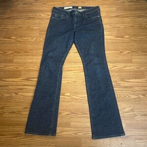 Pilcro Dark Blue Flare Jeans